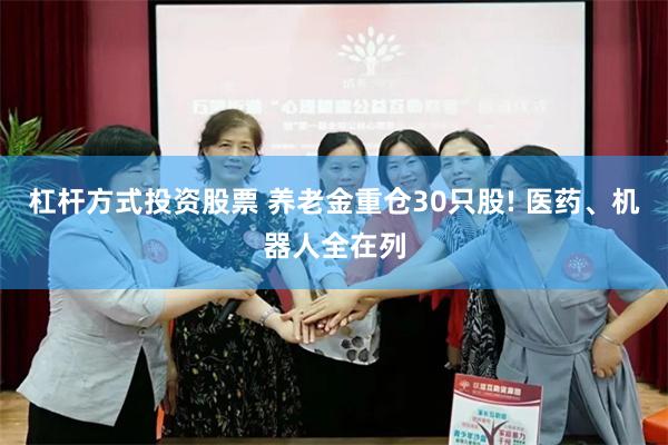 杠杆方式投资股票 养老金重仓30只股! 医药、机器人全在列
